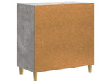Drawer Cabinet Concrete Grey 66 x 34.5 x 90 cm Engineered Wood 895068