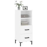 Sideboard White 34.5x34x90 cm Engineered Wood 828668