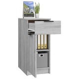 Desk Cabinet Grey sonoma Engineered wood 33.5x50x75 cm 817130