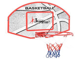 Five Piece Wall Mounted Basketball Backboard Set 66x44.5 cm 80352