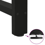 Bar Table Legs Black 2 pcs 60x cm Steel 4013332