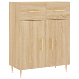 Highboard Sonoma Oak 69.5x34x180 cm Engineered Wood 3200508