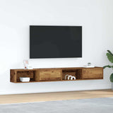 TV Cabinets 2 pcs Old Wood 100x31x25.5 cm Engineered Wood 861487