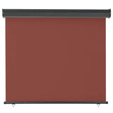 Balcony Side Awning 125x250 cm Brown 48423