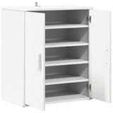 Shoe Cabinet White 60x35x70 cm Engineered Wood 808918