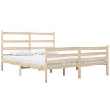 Bed Frame without Mattress Solid Wood Small Double 3103683