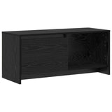 TV Cabinet Set 90 x 35 x 40 cm Black Oak Engineered Wood 875233
