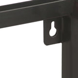 Wall Shelf 60x20x85 cm Rough Mango Wood 321074