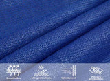 Sunshade Sail 160 g/m Rectangular Blue 5x8 m HDPE 311523