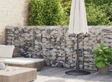 Gabion Basket Galvanised Steel 300x30x100 cm 142537