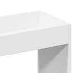 Highboard White 92x33x140 cm Engineered Wood 3309609