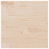 Table Top 80x80x2.5 cm Solid Wood Pine Square 824390