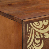 Sideboard Brown 60 x 33 x 75 cm Solid Mango Wood 4018739