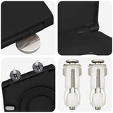 Toilet Seat Black 47 x 37 x 4 cm Duroplast 42002352