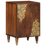 Bathroom Cabinet Set 4 pcs Honey Brown Solid Mango Wood 3310149