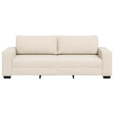Sofa Beige 221 x 77 x 82 cm Linen 4105185