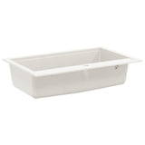 Sink White 795 x 505 mm Granite 42028391