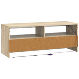 LED TV Cabinet Sonoma Oak Engineered Wood 897867
