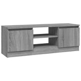 TV Cabinet with Door Grey Sonoma 102x30x36 cm 823356