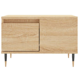 Coffee Table Sonoma Oak 55x55x36.5 cm Engineered Wood 830751