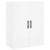Highboard White 69.5x34x180 cm Engineered Wood 3195811