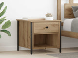 Bedside Cabinet with Drawer 2 pcs Artisan Oak 40 x 42 x 50 cm 881849