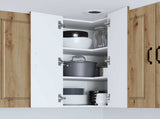 Wall Corner Cabinet PORTO Artisan Oak 57 x 57 x 80 cm 885434