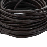 Leather Cord Dark Brown 5 mm x 50 m Leather 42021990