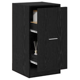 Apothecary Cabinet Black oak 40 x 41 x 77.5 cm Engineered wood 869022