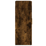 Wall Mounted Cabinets 2 pcs Smoked Oak Engineered Wood 3197878