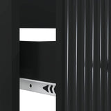 Bathroom Sink Cabinet ARNHEM Black 82 x 41x 59 cm 896576