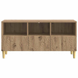 TV Cabinet 102 x 34.5 x 50 cm Artisan Oak Engineered Wood 895144