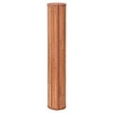 Rug Rectangular Brown100x1000 cm Bamboo 376968