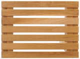 Bar Stool 4 pcs Natural Solid Teak Wood 42030010
