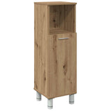 Bathroom Cabinet Artisan Oak 30x30x95 cm Engineered Wood 856138