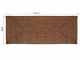 Area Rug Grey 80 x 250 cm Jute 42010410