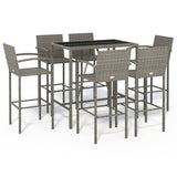Garden Bar Set Grey, Black 3187658
