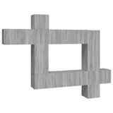 10 Piece TV Cabinet Set Grey Sonoma Engineered Wood 3120321