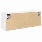 Bathroom Wall Cabinet White 80x25x30 cm Engineered Wood 860076
