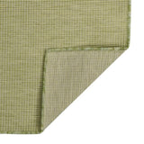 Outdoor Flatweave Rug 140x200 cm Green 340810