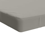 2-Piece Bench Cushions SOEST 2 pcs 100% Polyester Grey 949931