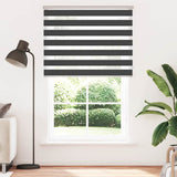 Zebra Blind Black 150x200 cm Fabric Width 145.9 cm Polyester 4014271