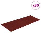 Stair Mats Self-adhesive 30 pcs 60x25 cm Bordeaux Red Rectangular 3365707