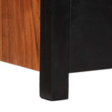 Media Cabinet Brown 110 x 30 x 40 cm Solid Acacia Wood 4104009
