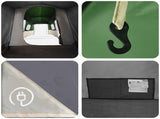 Instant Tent with Rainfly Water-Resistant 3-Person Green 42042274