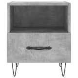 Bedside Cabinets 2 pcs Concrete Grey 40x35x47.5 cm Engineered Wood 827429