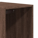 Wardrobe Brown Oak 30x50x200 cm Engineered Wood 3307744