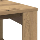 Coffee Table Artisan Oak 102x50x35 cm Engineered Wood 856681