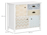 Drawer Table Sideboard Multi-purpose Storage Chest Shabby Chic Entryway Living Room Bedroom T3398P329460