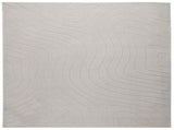 Area Rugs Square HUARTE Cream 120 x 120 cm Polyester 42022629